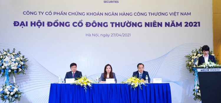 VietinBank Securities tổ chức thành công đại hội đồng cổ đông thường niên năm 2021