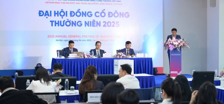 Chứng khoán Công thương tổ chức thành công Đại hội đồng cổ đông thường niên năm 2025 Chứng khoán Công thương tổ chức thành công Đại hội đồng cổ đông thường niên năm 2025
