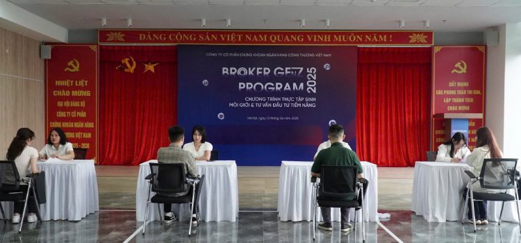 Broker GenZ Program 2025 – Chương trình Thực tập sinh Môi giới & Tư vấn Đầu tư tiềm năng thu hút sự quan tâm của nhiều sinh viên Broker GenZ Program 2025 – Chương trình Thực tập sinh Môi giới & Tư vấn Đầu tư tiềm năng thu hút sự quan tâm của nhiều sinh viên